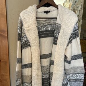 Lety & Me hooded cardigan